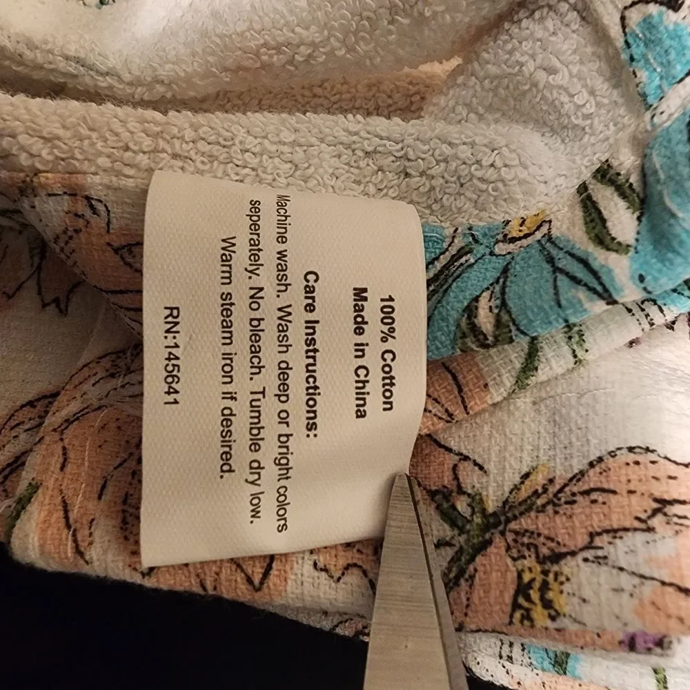 BADGLEY MISCHKA 100% Cotton  Set of TWO (2) Towels